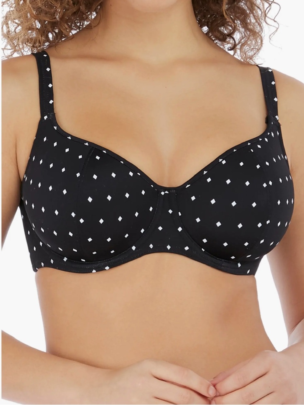 Freya Jewel Cove Swim Top, 36L, NWT